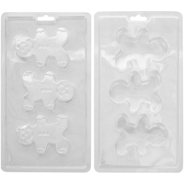 3D Candy Mould Hot Chocolate Gingerbread
